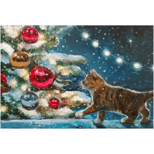 Рождественский котенок