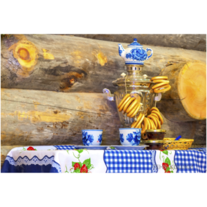 Самовар с баранками